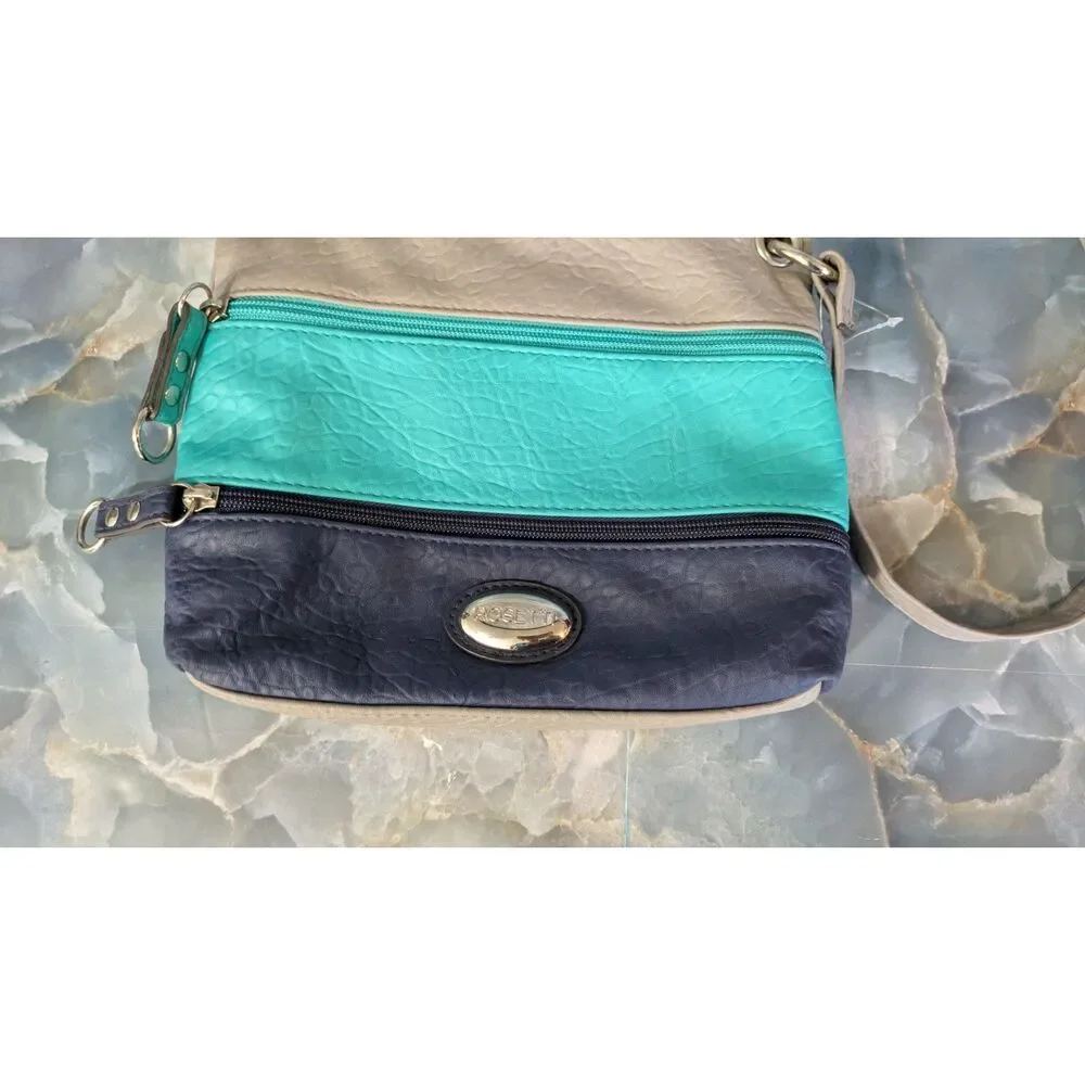 ROSETTI tri-color crossbody bag